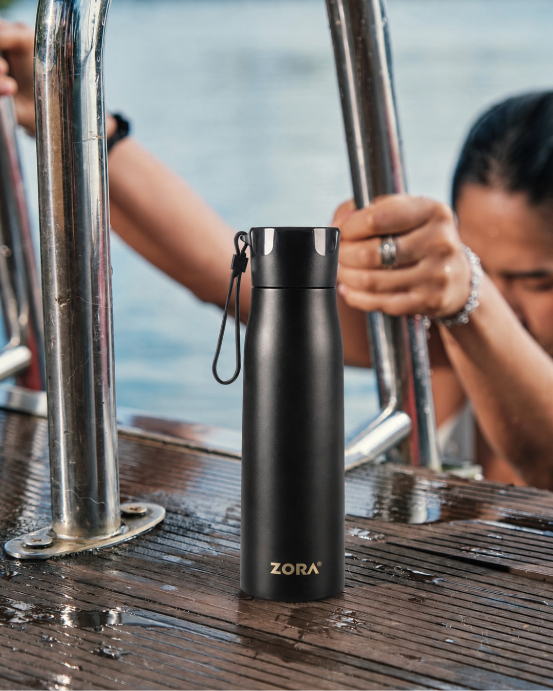 ZORA UV flašica termos za vodu 500ml sa sterilizacijom vode i led displejem za prikaz temperature