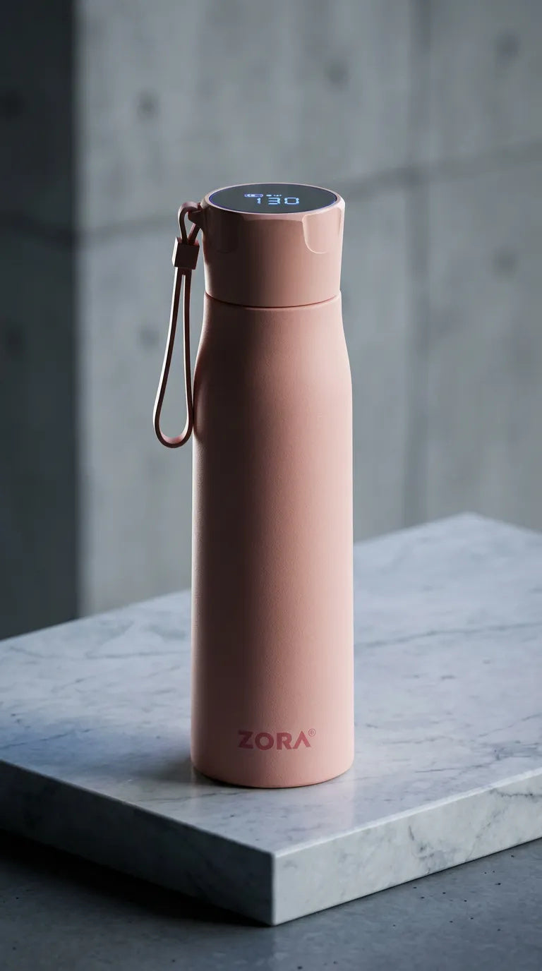 ZORA UV flašica termos za vodu 500ml sa sterilizacijom vode i led displejem za prikaz temperature