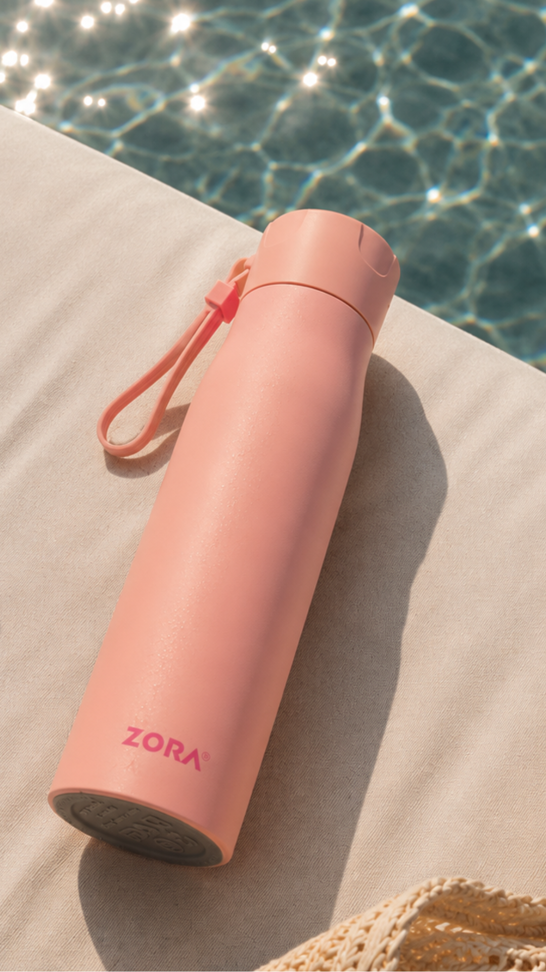 ZORA UV flašica termos za vodu 500ml sa sterilizacijom vode i led displejem za prikaz temperature